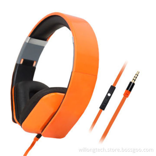 Triple folding headphones, customized colors available and UV gloss varnishing